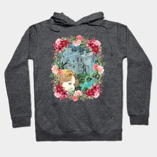 Haunted Mansion with Flower Border Hoodie